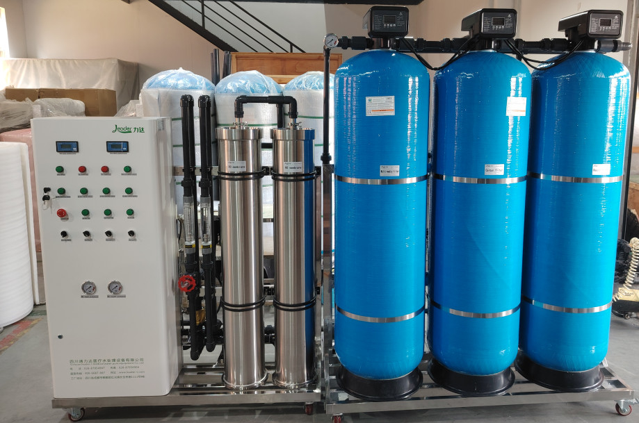 2000LPH 1 स्टेज आरओ वाटर प्यूरीफिकेशन प्लांट विथ VONTRON RO झिल्ली