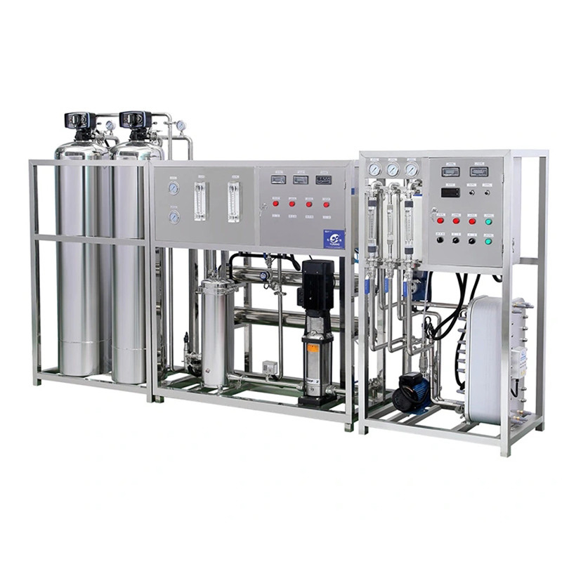 5TPH FRP / SS Ro रिवर्स ऑस्मोसिस जल उपचार संयंत्र दो चरणों