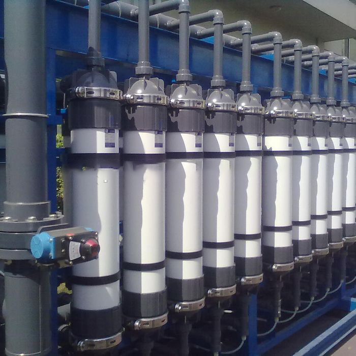 500lph Ultrafiltration जल उपचार संयंत्र औद्योगिक Ultrafiltration झिल्ली फ़िल्टर