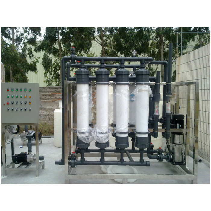 500lph Ultrafiltration जल उपचार संयंत्र औद्योगिक Ultrafiltration झिल्ली फ़िल्टर