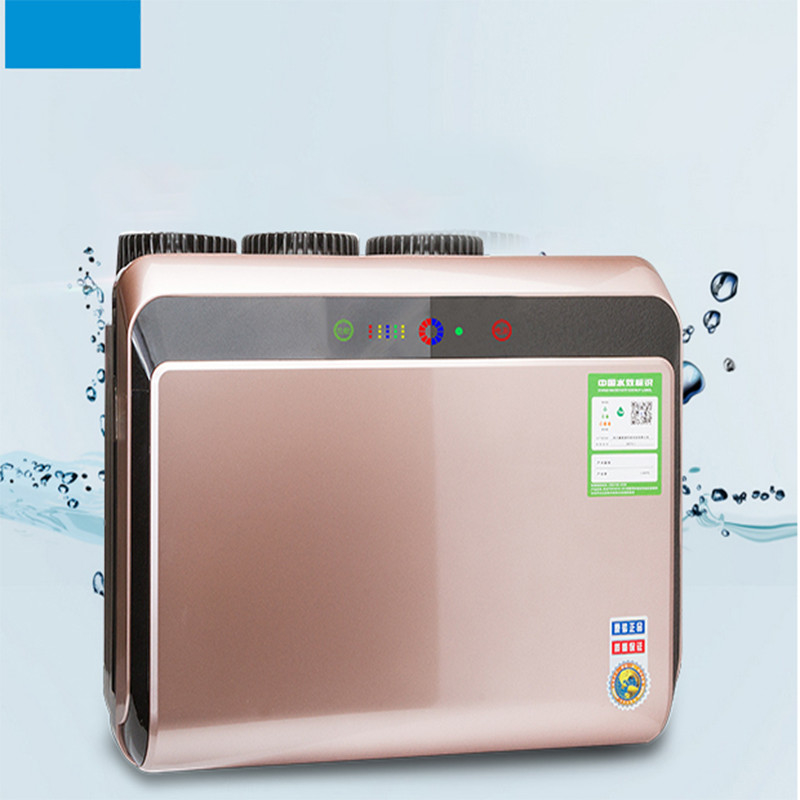 5 चरणों घरेलू रिवर्स ऑस्मोसिस सिस्टम 100GPD होम उपयोग आरओ निस्पंदन सिस्टम