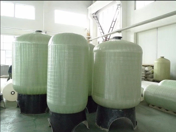 आरओ सिस्टम सहायक जल उपचार में 817 1054 1665 एफआरपी दबाव वेसल्स पानी की टंकी