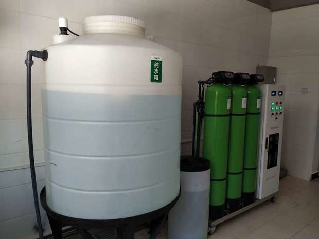 500L डबल पास आरओ सिस्टम पानी हेमोडायलिसिस दवा या अस्पताल के लिए डायलिसिस
