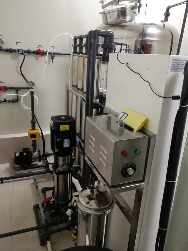 500L डबल पास आरओ सिस्टम पानी हेमोडायलिसिस दवा या अस्पताल के लिए डायलिसिस
