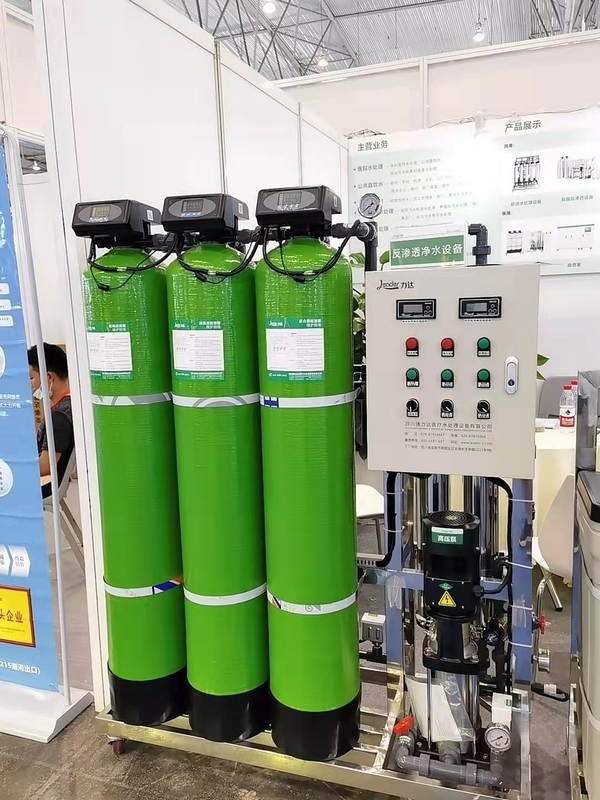 पीने के पानी के लिए 500L / H रिवर्स ऑस्मोसिस वाटर फिल्टर प्लांट मशीन