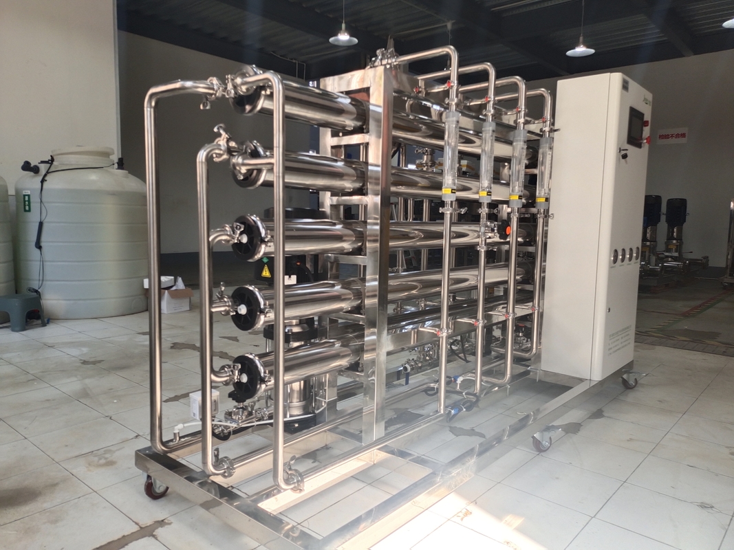 दो चरण रिवर्स ऑस्मोसिस जल उपचार प्रणाली आरओ प्लांट 1000Lph